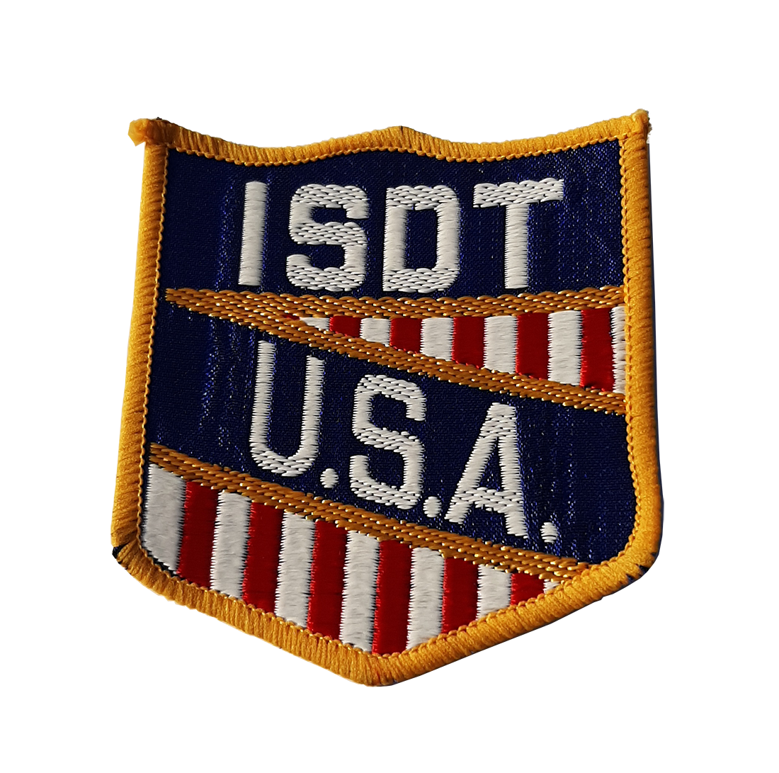 ISDT USA Vintage Patch – AMA Gear